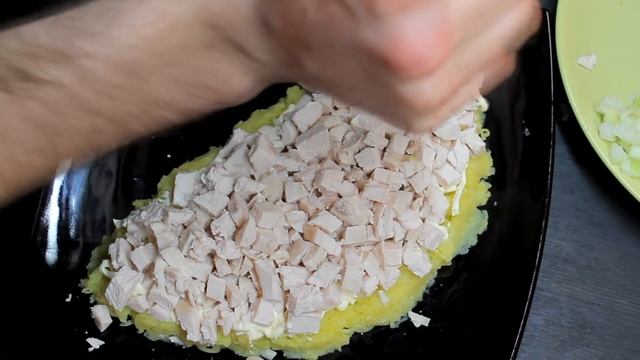 САЛАТ ДОЛЬКА МАНДАРИНА смотреть онлайн