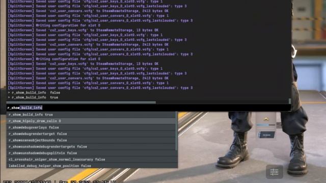 КАК УБРАТЬ НАДПИСЬ Oct 04 14:36:50 В CS2 смотреть онлайн