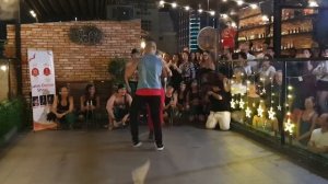 Kizomba - Urban Kiz dance in Saigon, Vietnam - Party on a rooftop