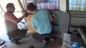Транспортер Т4 салон Установка Мультовского столика !