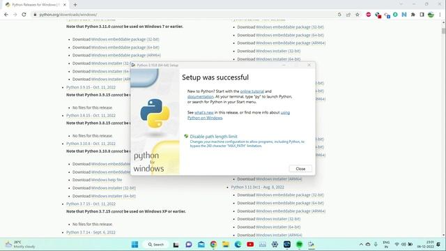 Python 3.10 Installation | How to install python 3.10 in windows | Python Installation In Tamil.