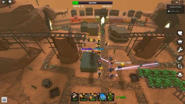 Duo BADLANDS II First try Roblox Tower Defense Simulator смотреть онлайн