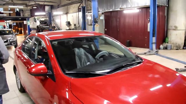 MAZDA 3 2011г Кузовной ремонт.