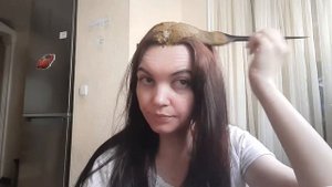 Как закрасить седину хной.