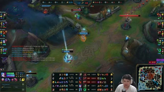 COMO CARREGAR de JINX, LOUD ROUTE MOSTROU a FORÇA da CAMPEÃ! смотреть онлайн