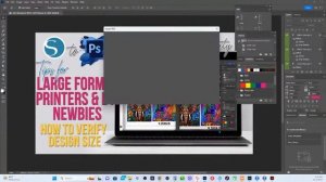 Silhouette Studio to Photoshop for Beginners| How to Verify Design Size