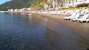 Море в Мармарисе в мае. Sea in Marmaris in May
