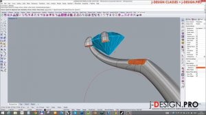 Моделирование кольца в t-splines.