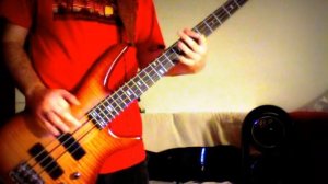 Born On The Bayou bass guitar cover - Playing along with Rocksmith on an Ibanez SR900