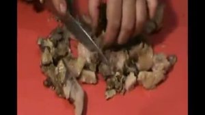 Прессованное мясо из свиной головы.