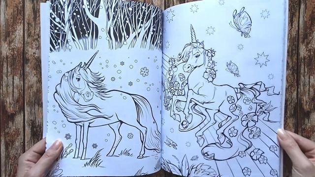 Обзор раскраски Большая книга волшебных раскрасок