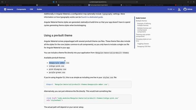 Fullstack2021 | p51 | Angular Material | Wrappping up with theme change and full length input смотреть онлайн