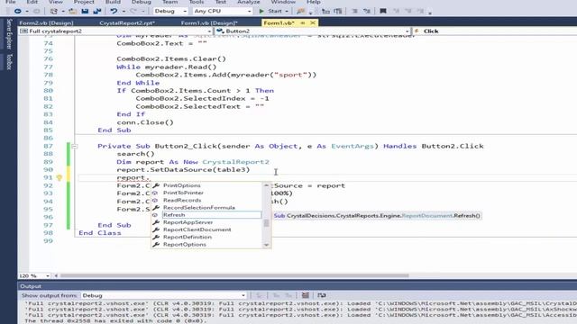How to add parameters to crystal report in VB.net смотреть онлайн