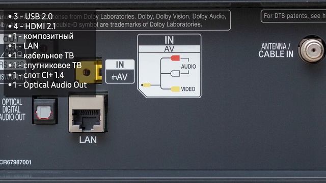 Телевизор LG OLED55B9PLA (OLED55B9P, OLED) смотреть онлайн