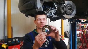 Замена задающего магнитного диска на Chevrolet Aveo T300 | Замена сальника коленвала