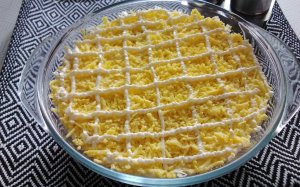 Салат "Австрийский" - очень нежный и вкусный.