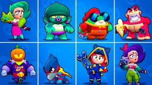 BRAWL STARS OCTOBER UPDATE NEW BRAWLER AND SKIN ANIMATIONS