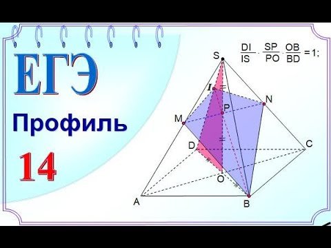 Теорема о трёх перпендикулярах. Теорема Менелая. Площадь сечения