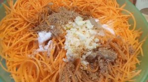 КОРЕЙСКАЯ МОРКОВКА без уксуса готовим дома-вкуснее чем на базаре .