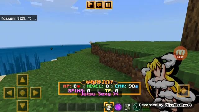 майнкрафт обзор мода Naruto Jedi смотреть онлайн