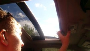 Работа Установленного Люка Toyota Caldina 21