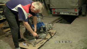 Ремонт вольво 940 .Установка ремня грм на дизель .4 часть