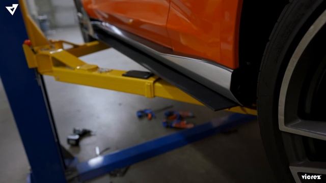 Camaro Side Skirt Splitters vz102165 | Chevrolet Camaro 2016-2018 | Installation смотреть онлайн