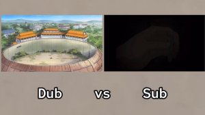 Gaara “Blood It’s my blood”  Dub vs Sub