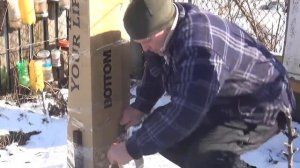 Чем укрыть персик на зиму?Дешево и надежно. Growing peach.