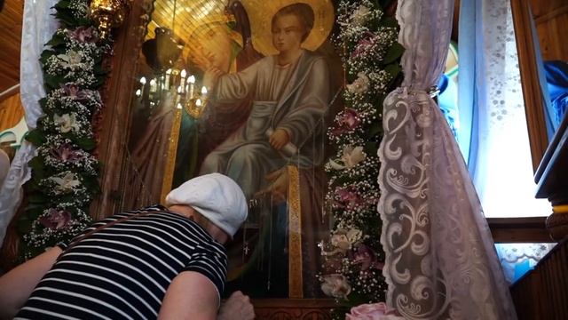 ОТРАДА ХРИСТИАН:СЛОВО ИЕРЕЯ ВЛАДИМИРА МИХАЛЬЦОВА В НИКОЛЬСКОМ ХРАМЕ С. ПУШКАРИ РЯЗАНСКАЯ ОБЛ.4.07.2 смотреть онлайн