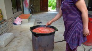 Как в Узбекистане готовят Аджику в казане!!!Узбекистан.Узбекская Аджика.