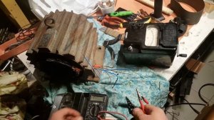 Ремонт электродвигателя работа с мегаомметром