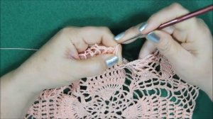 КВАДРАТНАЯ САЛФЕТКА С ПОДРОБНЫМ МАСТЕР КЛАССОМ И СХЕМОЙ. (часть 3-я).