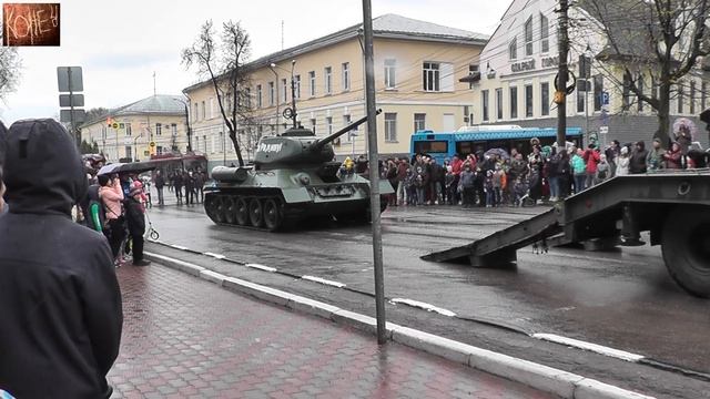 ТАНК Т-34. 9 МАЯ. ПАРАД ПОБЕДЫ 2021.