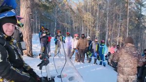 Прогулки на снегоходах в Красноярске