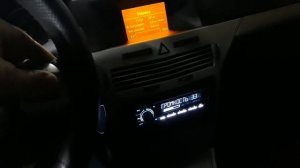 Opel astra H Работа кнопок на руле pioneer +zexma MFD207op