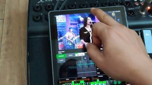Control and playback video music on behringer x18 xr18 wirelessly with one android device