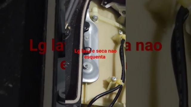 LG lava e seca não esquenta a resistência de secagem