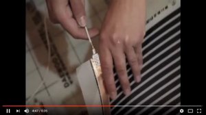 Установка и монтаж тёплых электрических полов