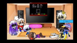 {Реакция персонажей андертейл на MTT(murder time trio) #2} [Франс] без сюжета.