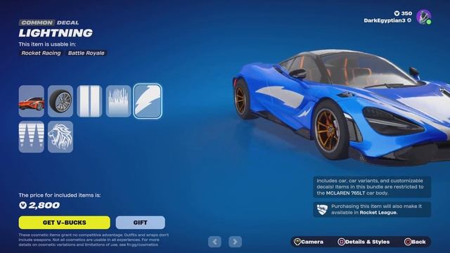 Fortnite | *NEW* McLaren 765LT BUNDLE Review & Overview / is it Worth it??? ?️????