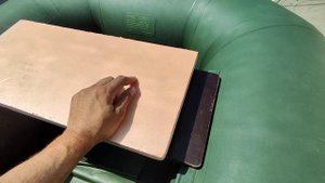 Как сделать мягкое сиденье в лодку