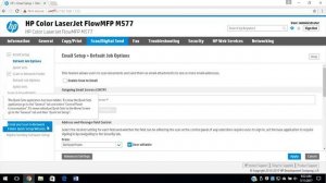 Настройка сканирования в сетевую папку на МФУ FutureSmart 4 HP Enterprise | Принтеры HP | HP Suppor