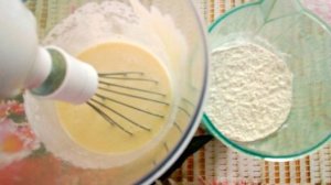 Бисквитное печенье с яблоками