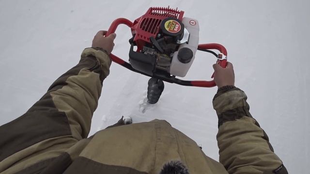 МОТОБУР ДЛЯ ЗИМНЕЙ РЫБАЛКИ. Распаковка и первый запуск. смотреть онлайн
