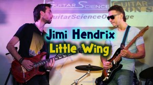 Jimi Hendrix - Little Wing (live). Студент Макс Кателевский (feat. by Kirill Safonov)