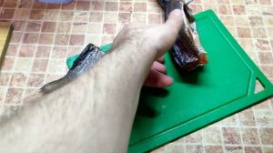 Как завялить рыбу. Сушеная таранка из форели.