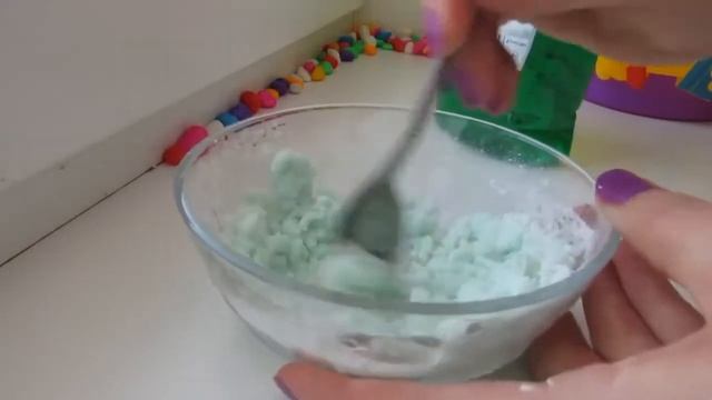 как сделать слайм из крахмала и шампуня без клея ПВА и натрия