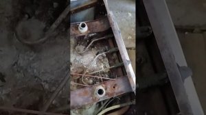 Старая газовая печь на металл, сколько вышло?