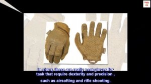 Mechanix Wear: Tactical Specialty Vent Coyote Tactical Work Gloves - Thin, High Dexterity